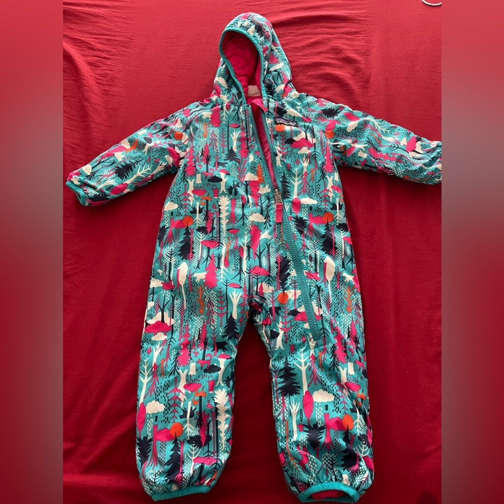 Patagonia baby snow suit